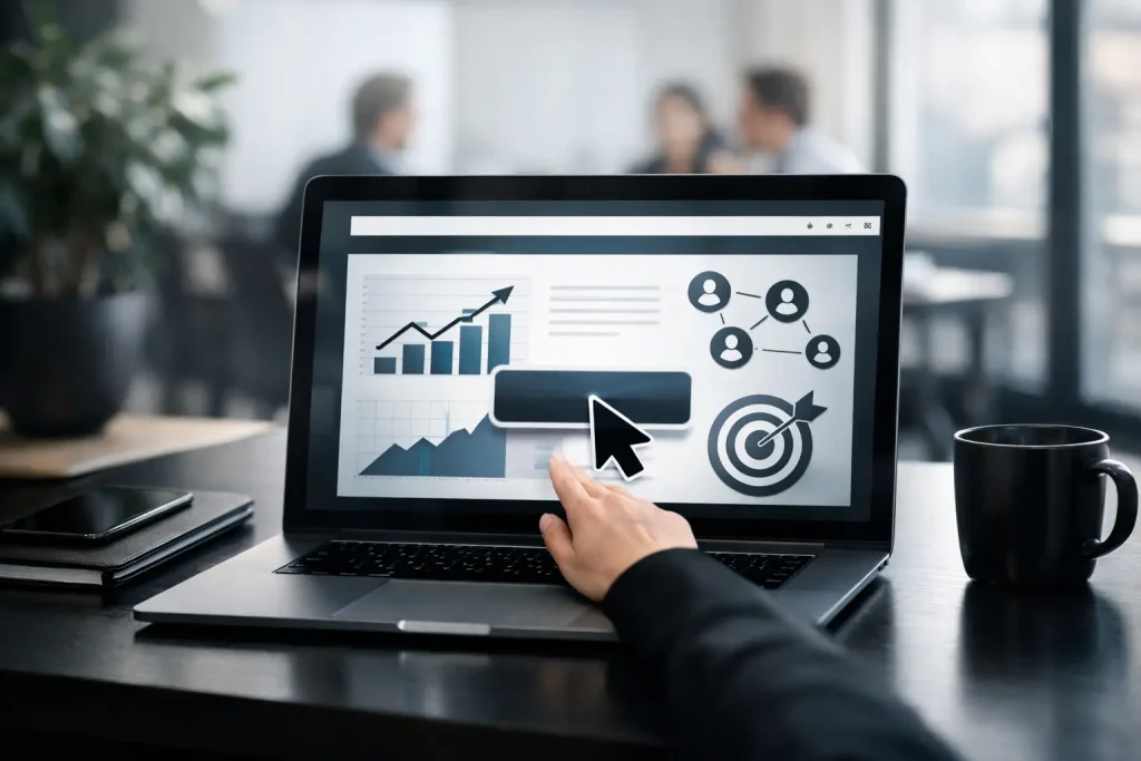Website that converts visitors into customers
