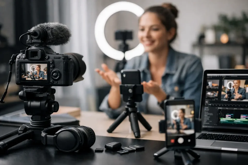 Audiovisual production for social media