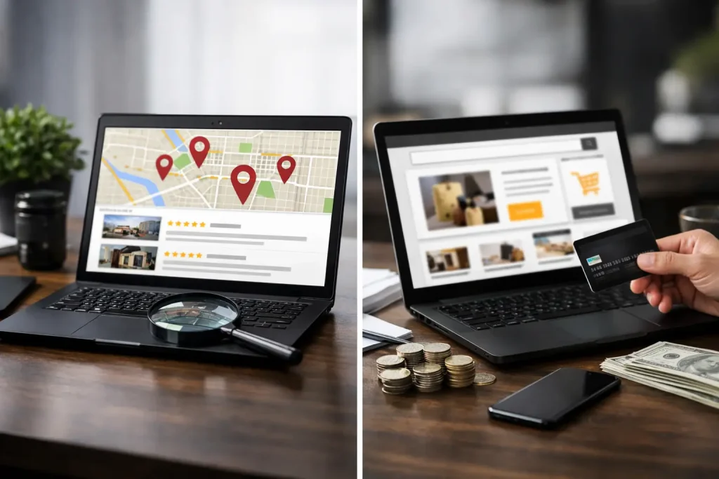 SEO local vs anuncios: ¿qué genera más ventas?