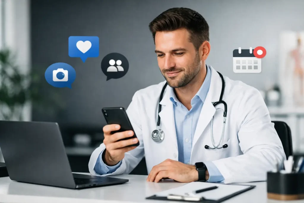 Redes sociales para doctores que generan citas