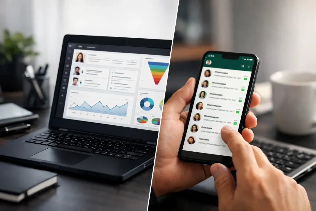 CRM o WhatsApp Business: cuál necesita tu negocio